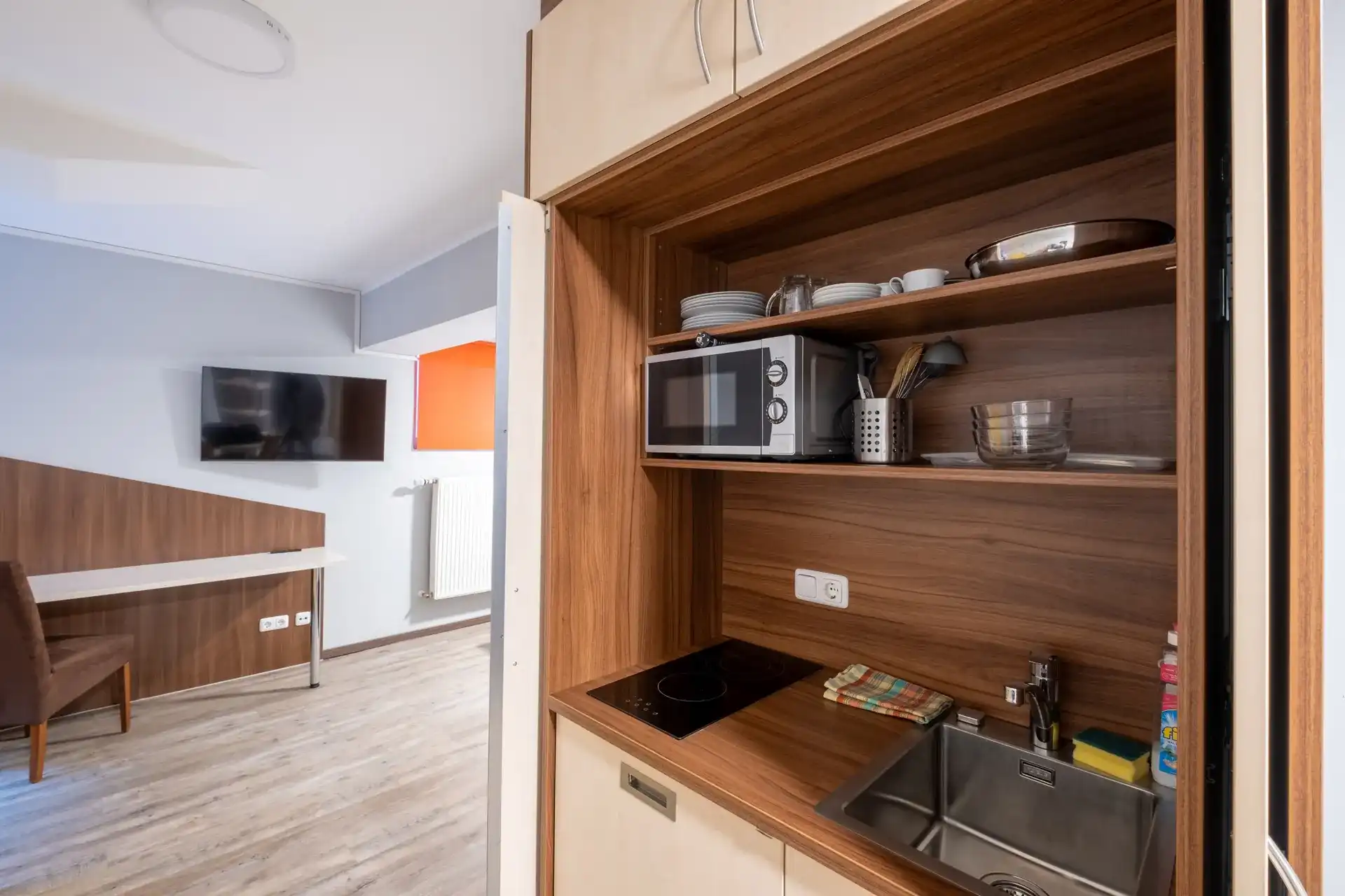 Küchenzeile in Appartement